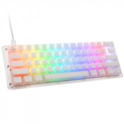 Ducky One 3 Aura White Mini Gaming Tastatur, RGB LED - Kailh Jellyfish Y (US)