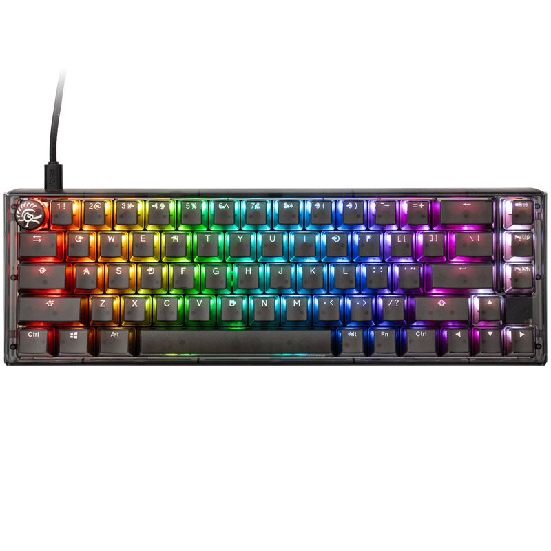 Ducky One 3 Aura Black SF Gaming Tastatur, RGB LED - MX-Red (US)