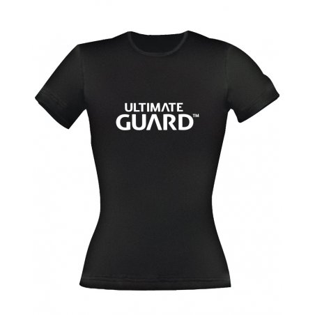 Ultimate Guard T-Shirt femme Wordmark Noir (L)