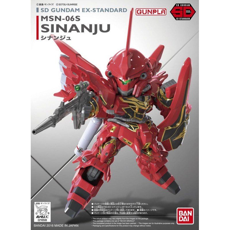 STOCKINK1-GUNDAM - SD Gundam Ex-Standard Sinanju - Model Kit