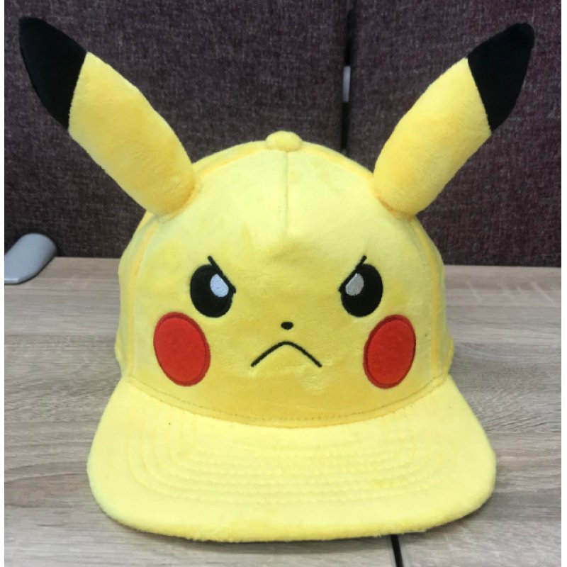 POKEMON - Casquette Novelty Plush - Pikachu Faché