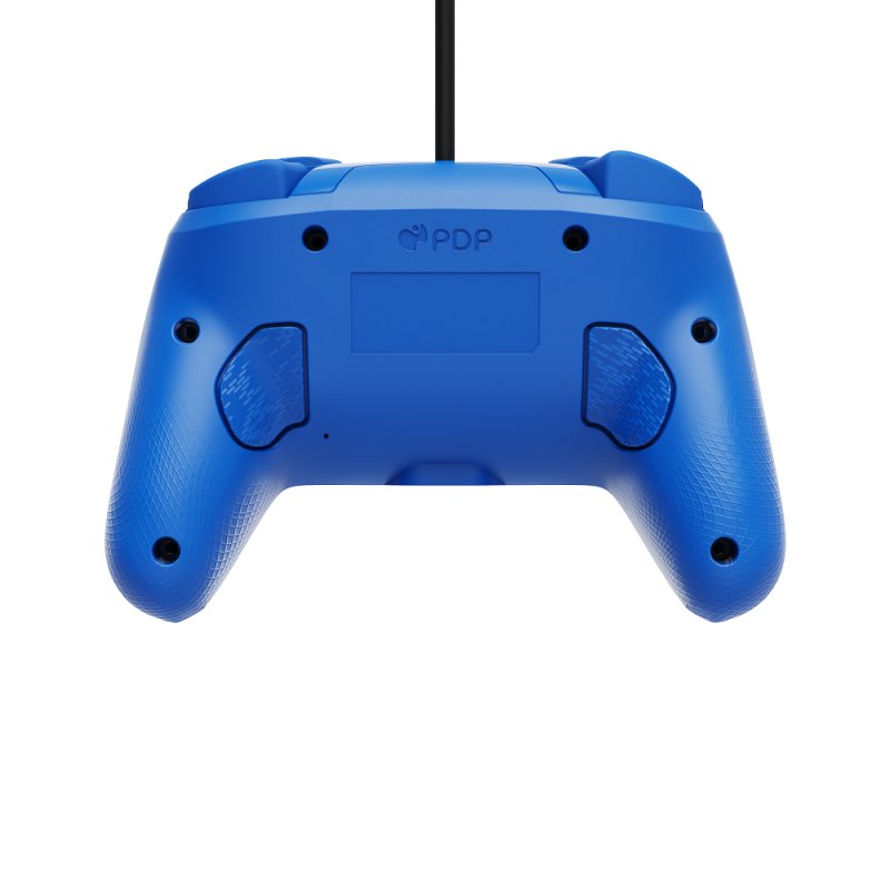 Official Switch Afterglow Wave Wired Controller - Blue