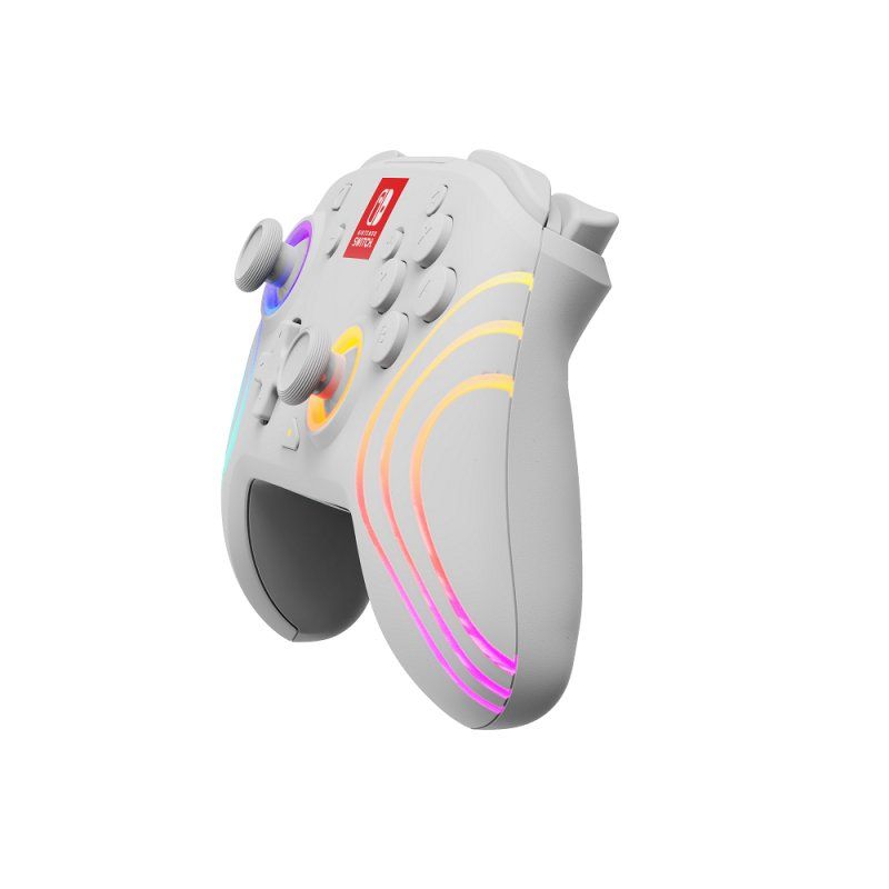 Official Afterglow Wave Wireless Controller Nintendo Switch - White