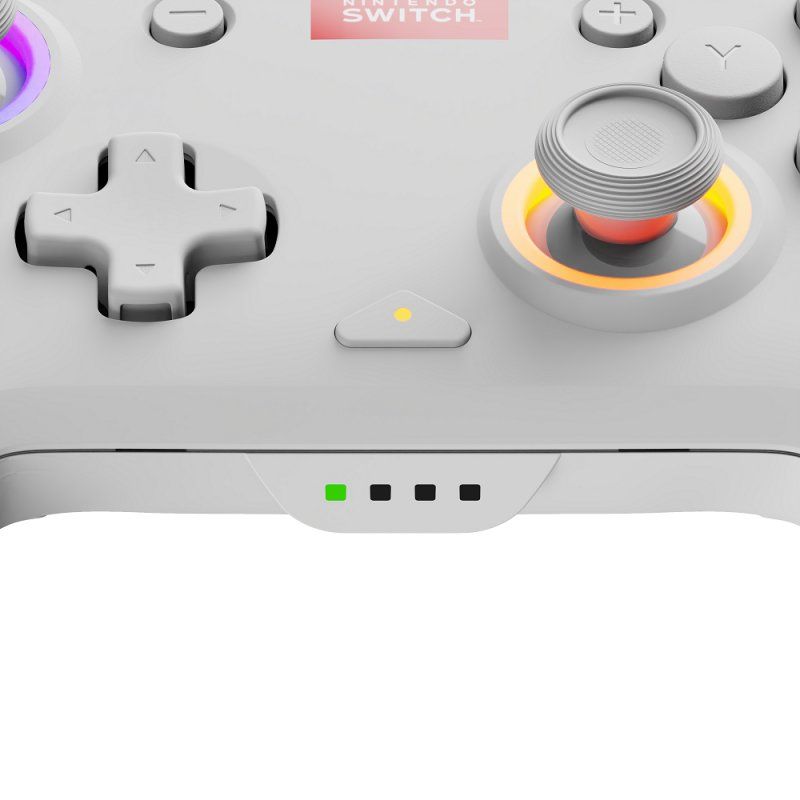 Official Afterglow Wave Wireless Controller Nintendo Switch - White
