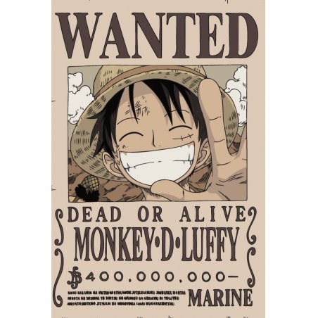 ONE PIECE - Luffy - Neon Mural Led - 30 cm