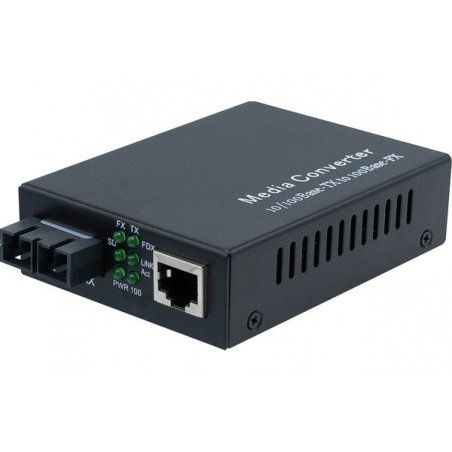 Media converter Fast Ethernet to 100FX SC Multimode 2KC