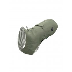 Hunter - Rain coat for dogs Milford 30, green - (69662)