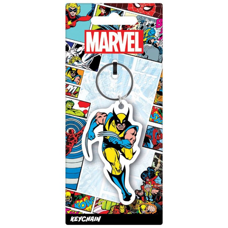 Marvel Comics porte-clés caoutchouc Wolverine