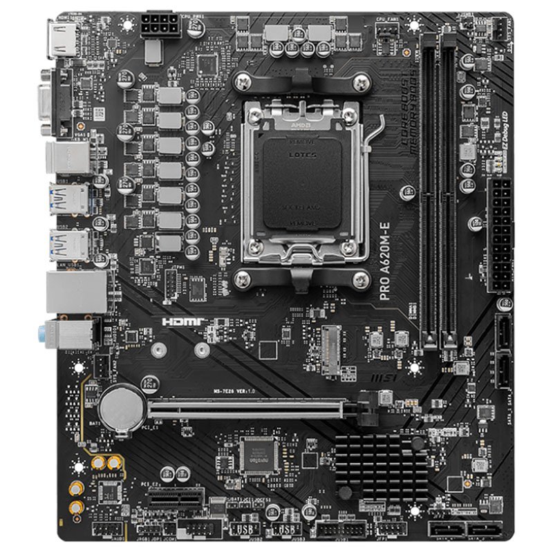 MB MSI AMD AM5 PRO A620M-E