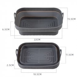 Scandinavian Collection - Airfryer silicone moulds, rectangular