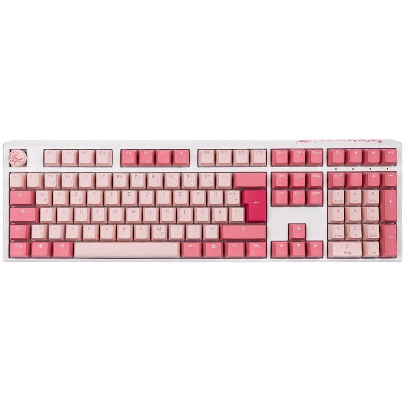 Ducky One 3 Gossamer Pink Gaming Tastatur - MX-Red