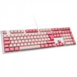 Ducky One 3 Gossamer Pink Gaming Tastatur - MX-Silent-Red