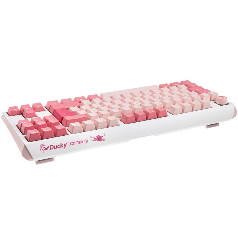 Ducky One 3 Gossamer TKL Pink Gaming Tastatur - MX-Red
