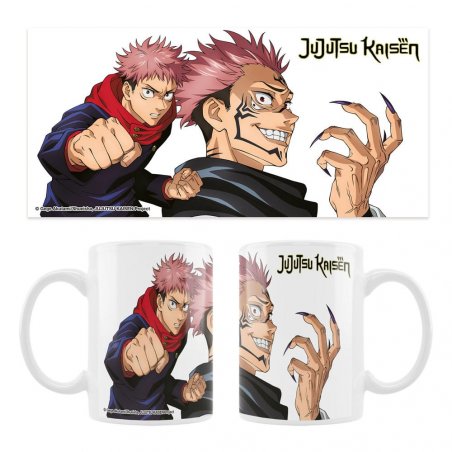 Jujutsu Kaisen mug céramique Yuji & Sukuna
