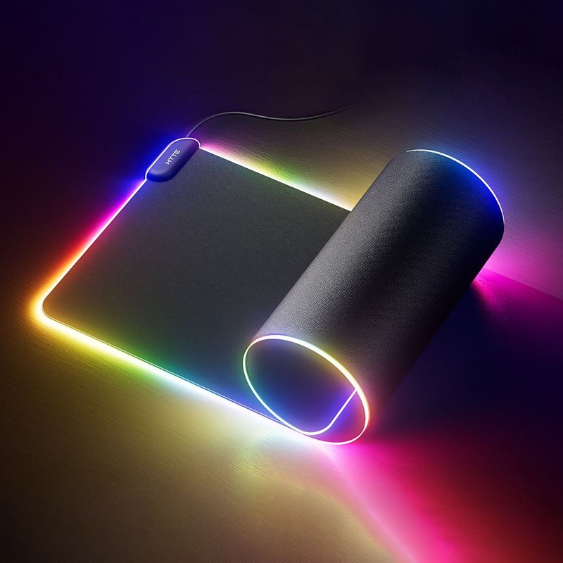 Hyte CNVS Gaming Mauspad, ARGB - schwarz