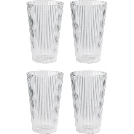 Stelton - Pilastro Drinking Glass 0.35 L - 4 pcs (x-508)