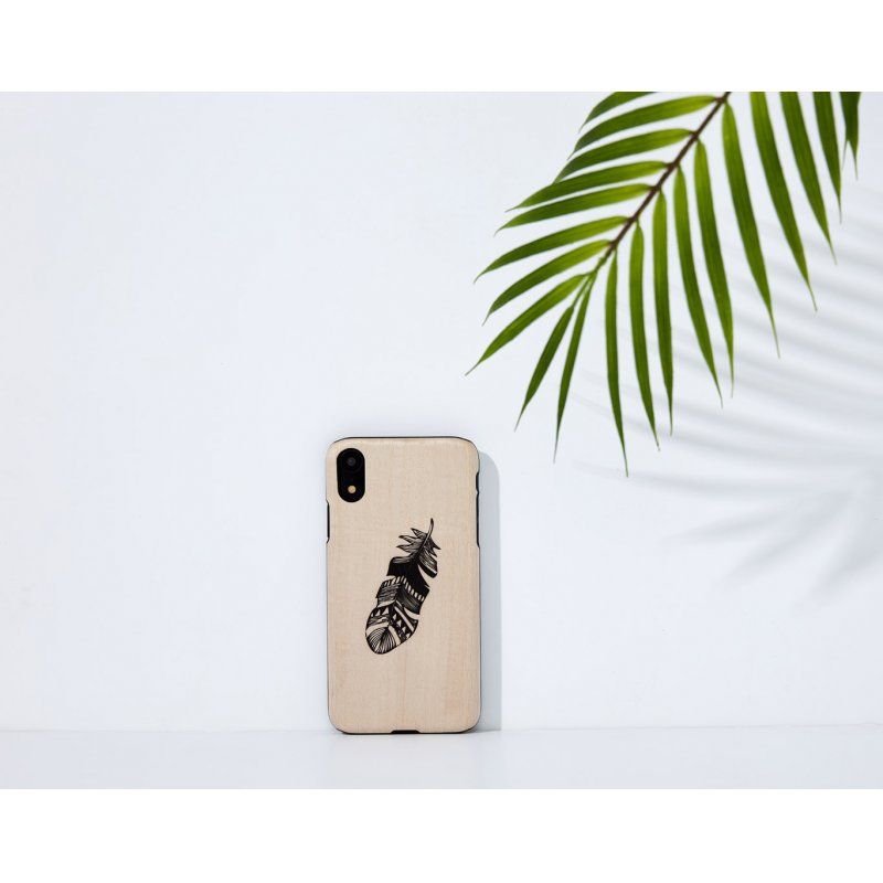MAN&WOOD SmartPhone case iPhone XR indian black