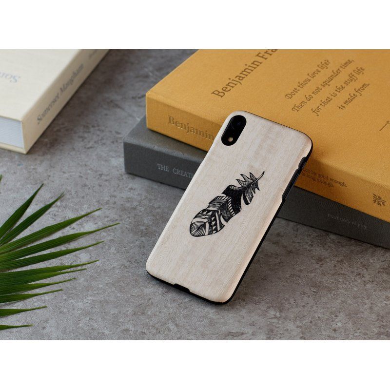 MAN&WOOD SmartPhone case iPhone XR indian black