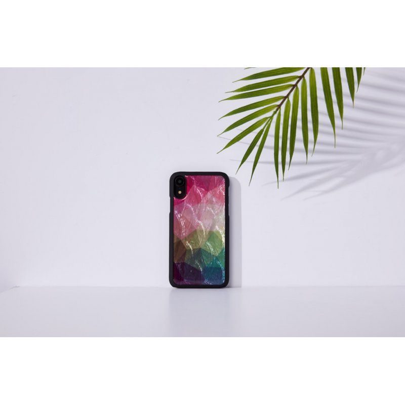 iKins SmartPhone case iPhone XR water flower black