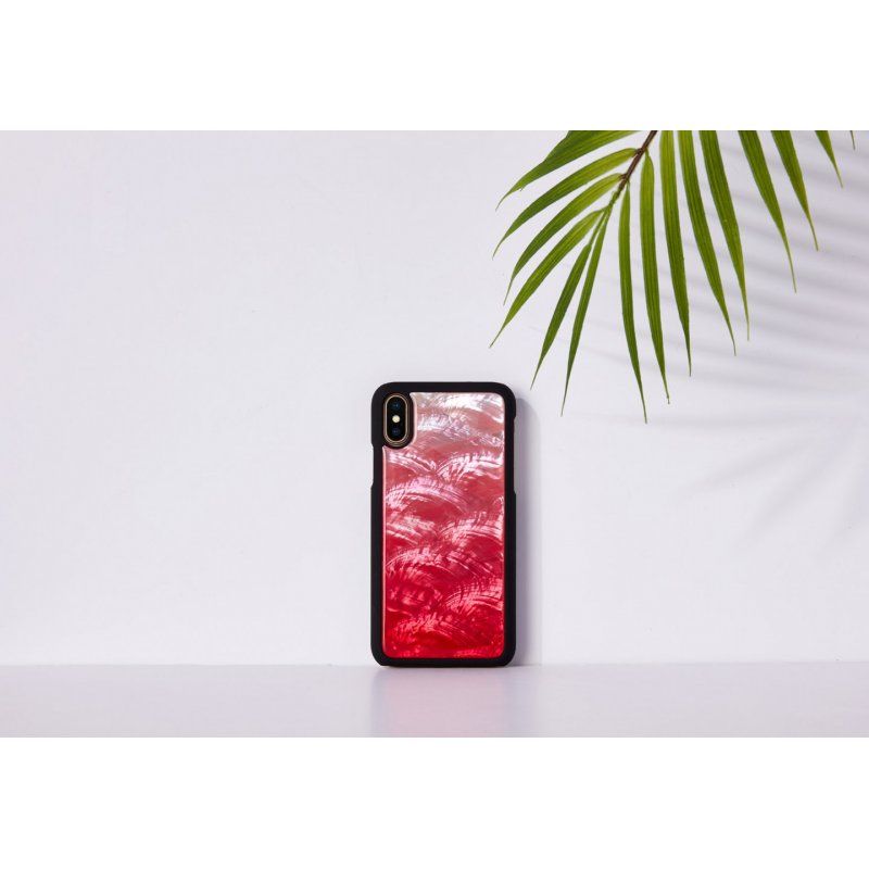 iKins SmartPhone case iPhone XS/S pink lake black
