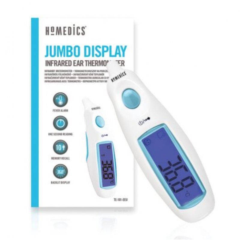 Homedics TE-101-EU Jumbo Display Ear Thermometer