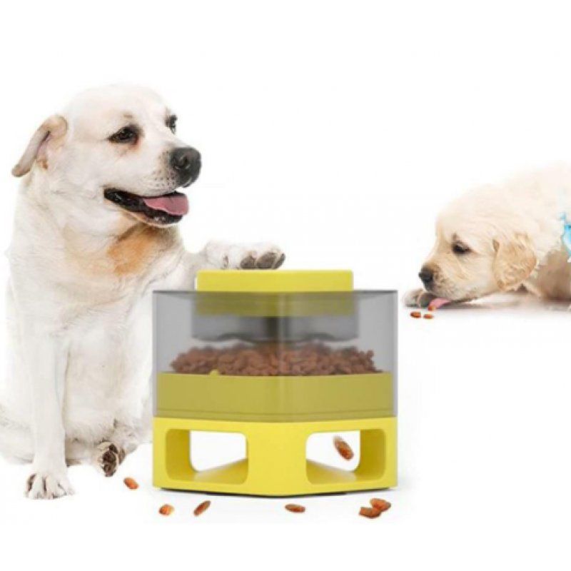 Doggy Village MT7130Y Pet Auto-Buffet yellow