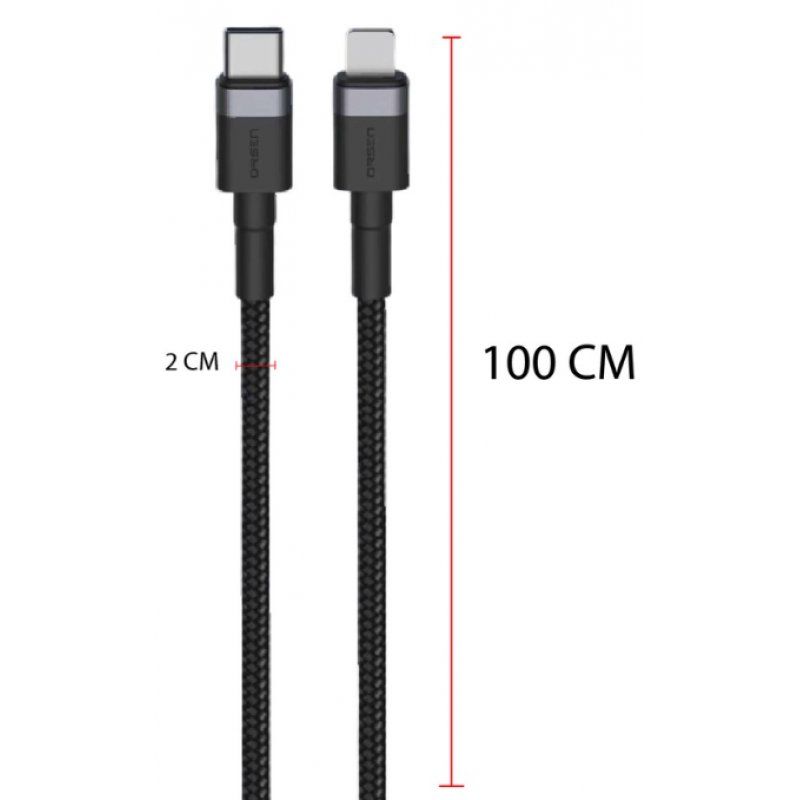 Orsen S51 Type C to Lightning 3A 1m black