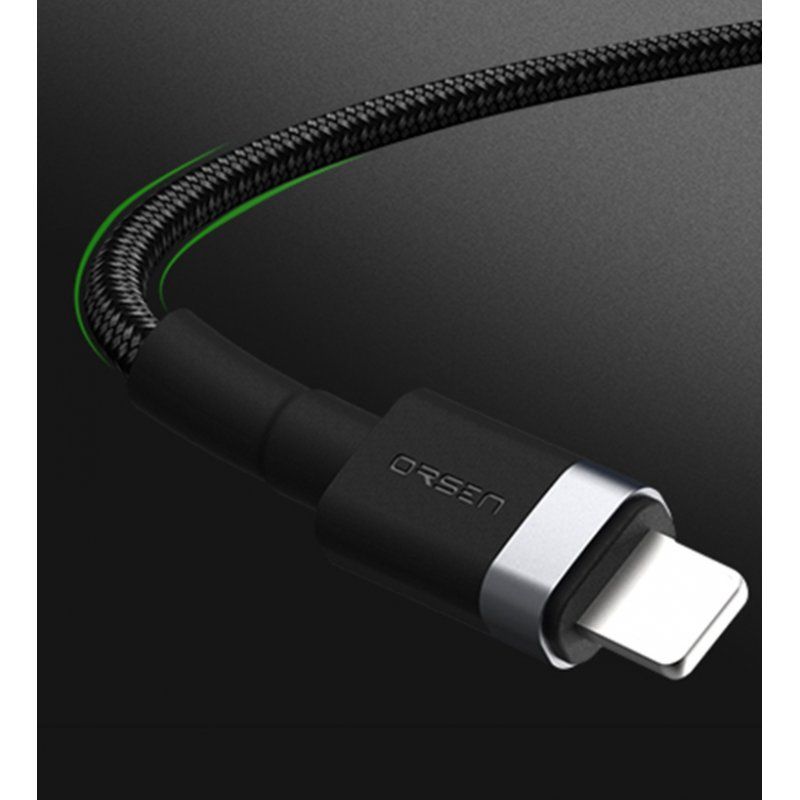 Orsen S51 Type C to Lightning 3A 1m black