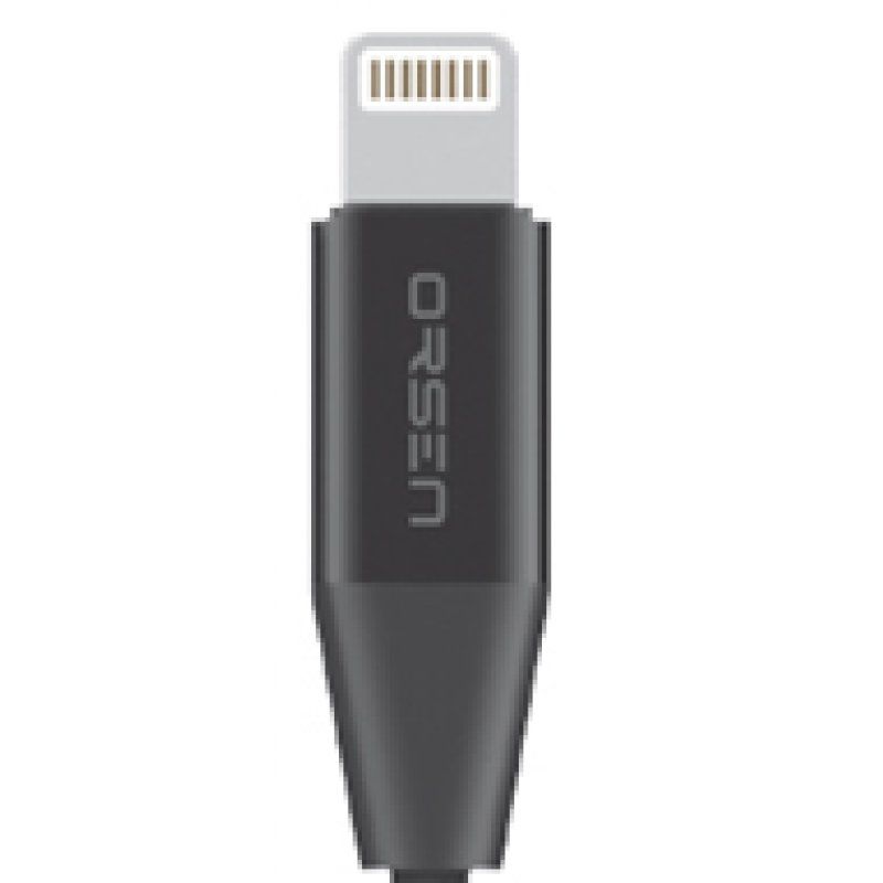 Orsen S31 Lightning Cable 2.1A 1.2m black