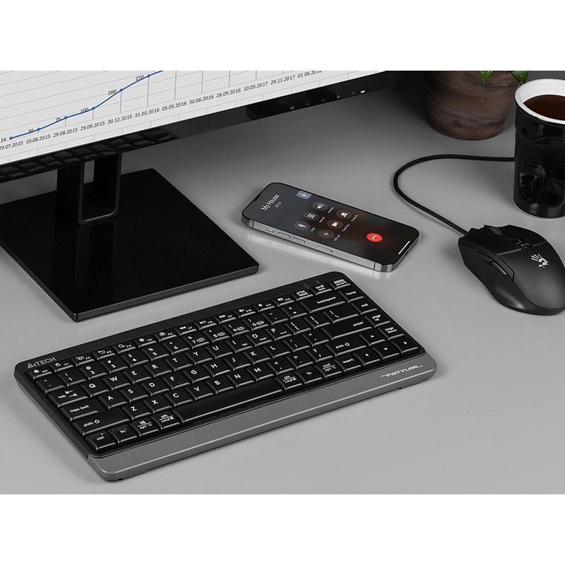 A4Tech 47124 FSTYLER FBK11 Grey