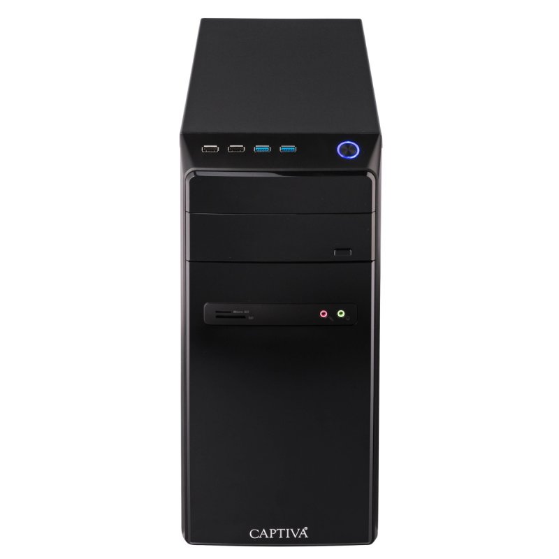 Captiva Power Starter I58-863 Intel Core i5-10400, 8GB RAM, 250GB SSD, Intel UHD Grafik, H410, DOS