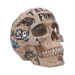 tirelire Skull Tattoo Fund