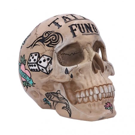 tirelire Skull Tattoo Fund