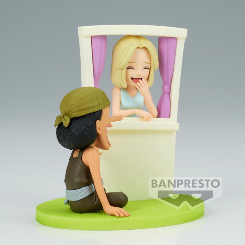 One Piece WCF - Log Stories - Usopp & Kaya Statue 7cm