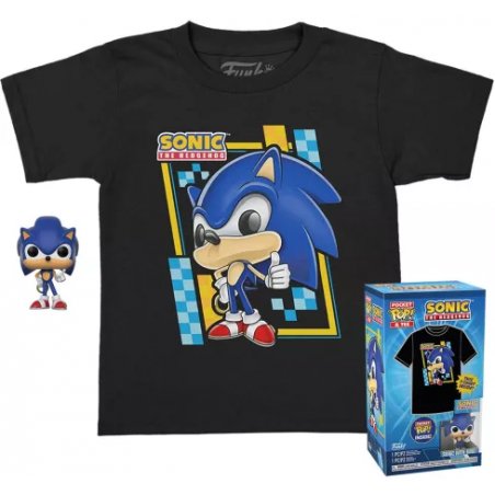 SONIC - Pocket POP - Sonic + T-shirt Enfant (M)