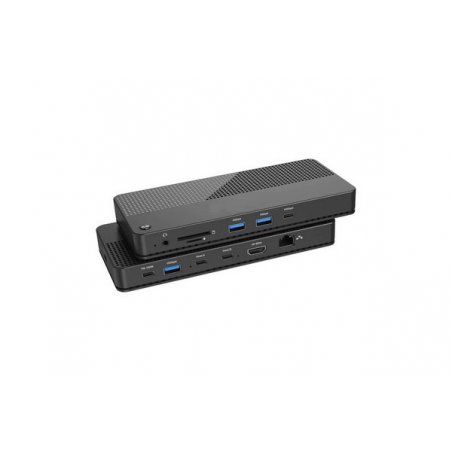 10-in-2 USB-C 10Gbps Switch Doking Station