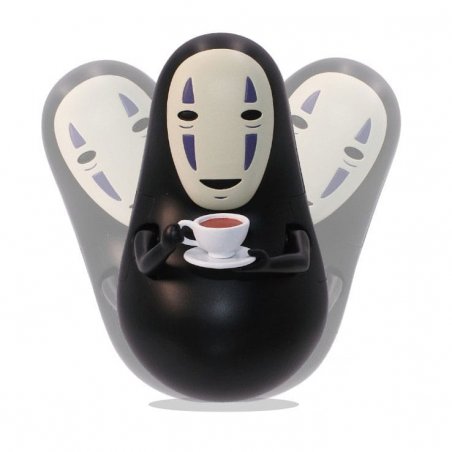 Le Voyage de Chihiro figurine culbuto No Face's coffe time 6 cm