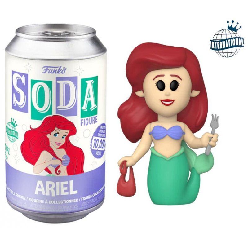 DISNEY - Vinyl Soda - Ariel avec Chase
