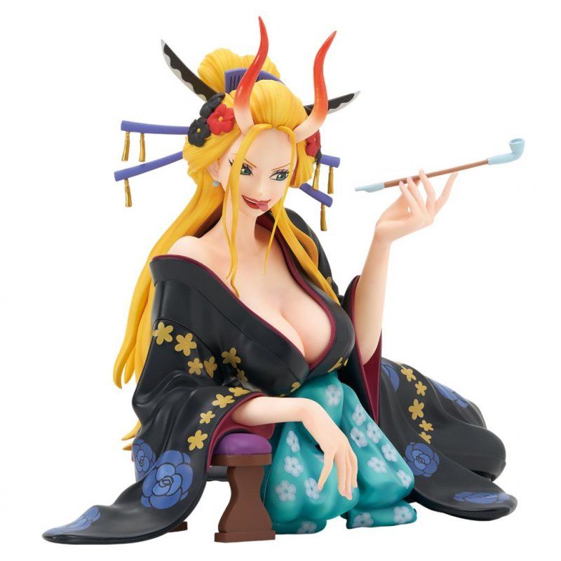 ONE PIECE - Blackmaria - Figurine Tobiroppo Ichibansho 18cm