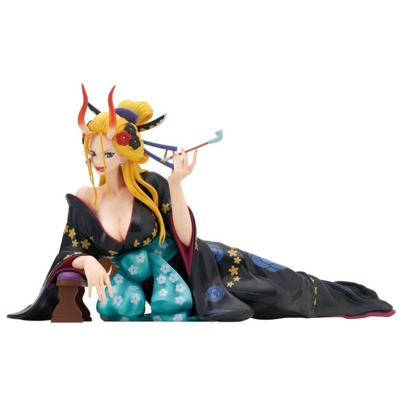 ONE PIECE - Blackmaria - Figurine Tobiroppo Ichibansho 18cm
