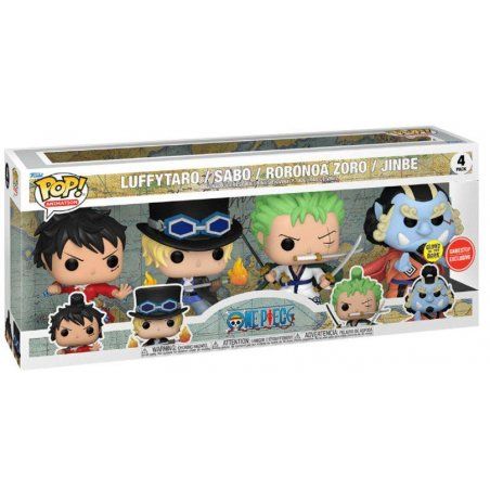 ONE PIECE - POP Animation N° 04 - S4 4pk (GW)