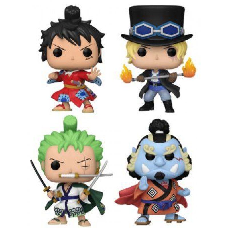 ONE PIECE - POP Animation N° 04 - S4 4pk (GW)