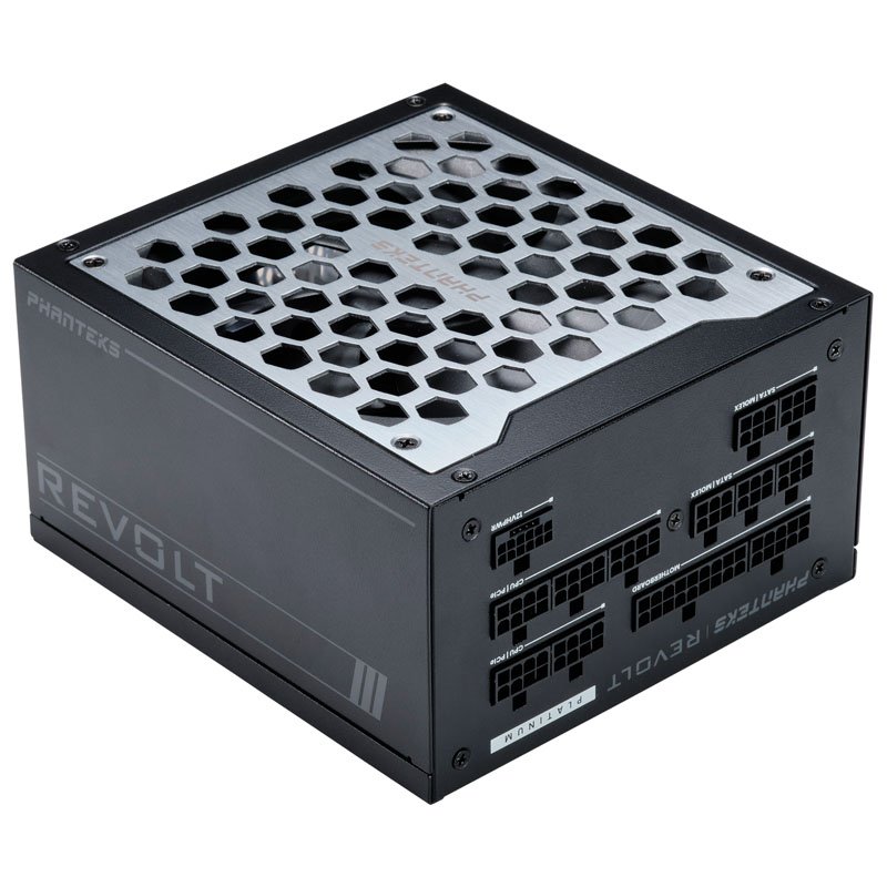 Phanteks Revolt 1200W Platinum, ATX 3.0, PCIe 5.0, vollmodular - 1200 Watt, schwarz
