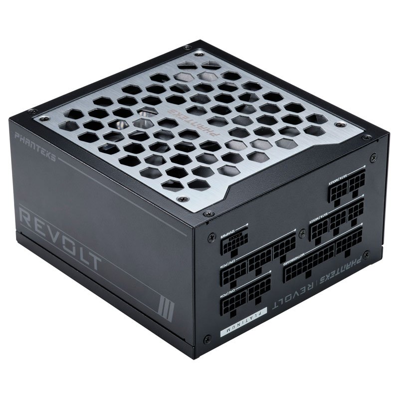 Phanteks Revolt 1000W Platinum, ATX 3.0, PCIe 5.0, vollmodular - 1000 Watt, schwarz