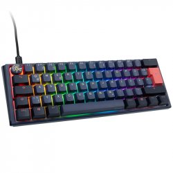 Ducky One 3 Cosmic Blue Mini Gaming Tastatur, RGB LED - MX-Blue