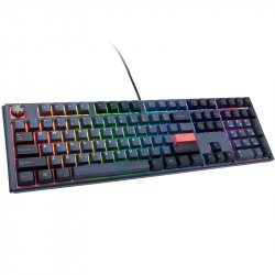 Ducky One 3 Cosmic Blue Gaming Tastatur, RGB LED - MX-Speed-Silver (US)
