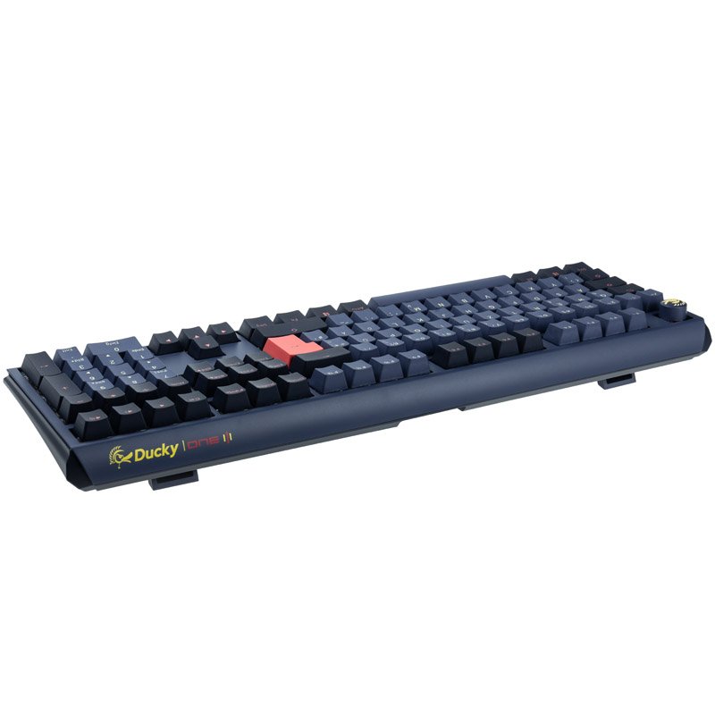 Ducky One 3 Cosmic Blue Gaming Tastatur, RGB LED - MX-Red