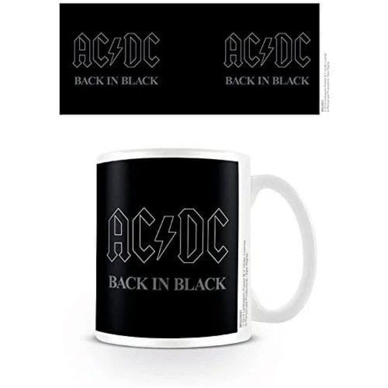 AC/DC mug Black in Black