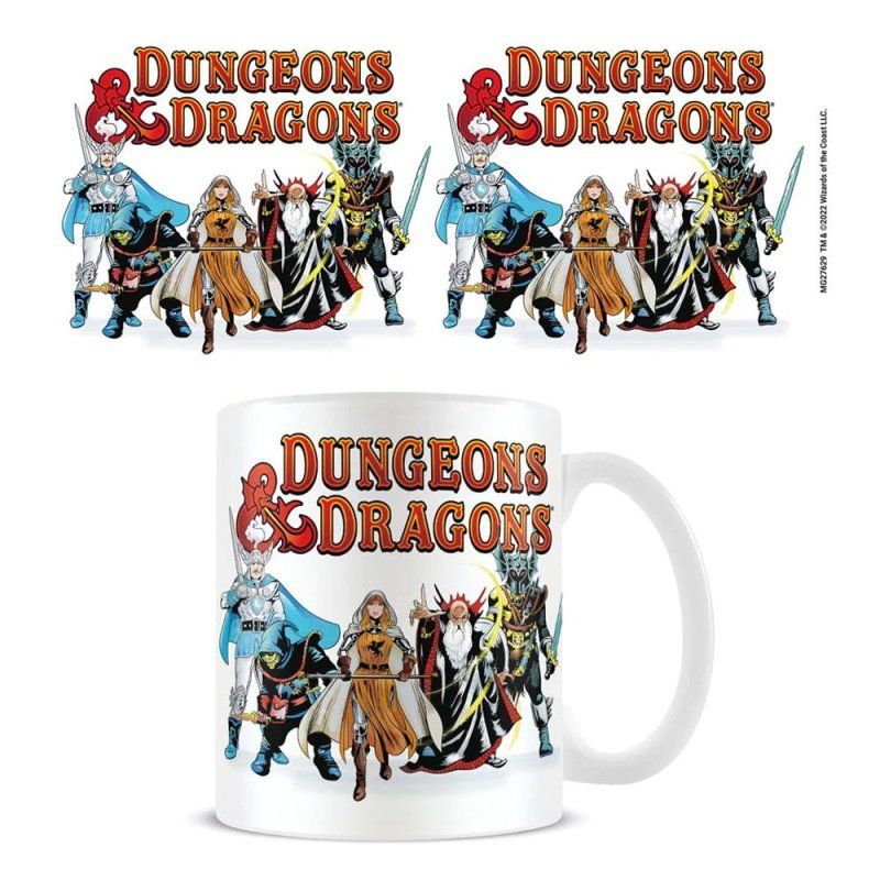 Dungeons & Dragons mug Retro Group