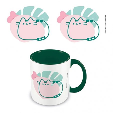 Pusheen mug Tropical Green